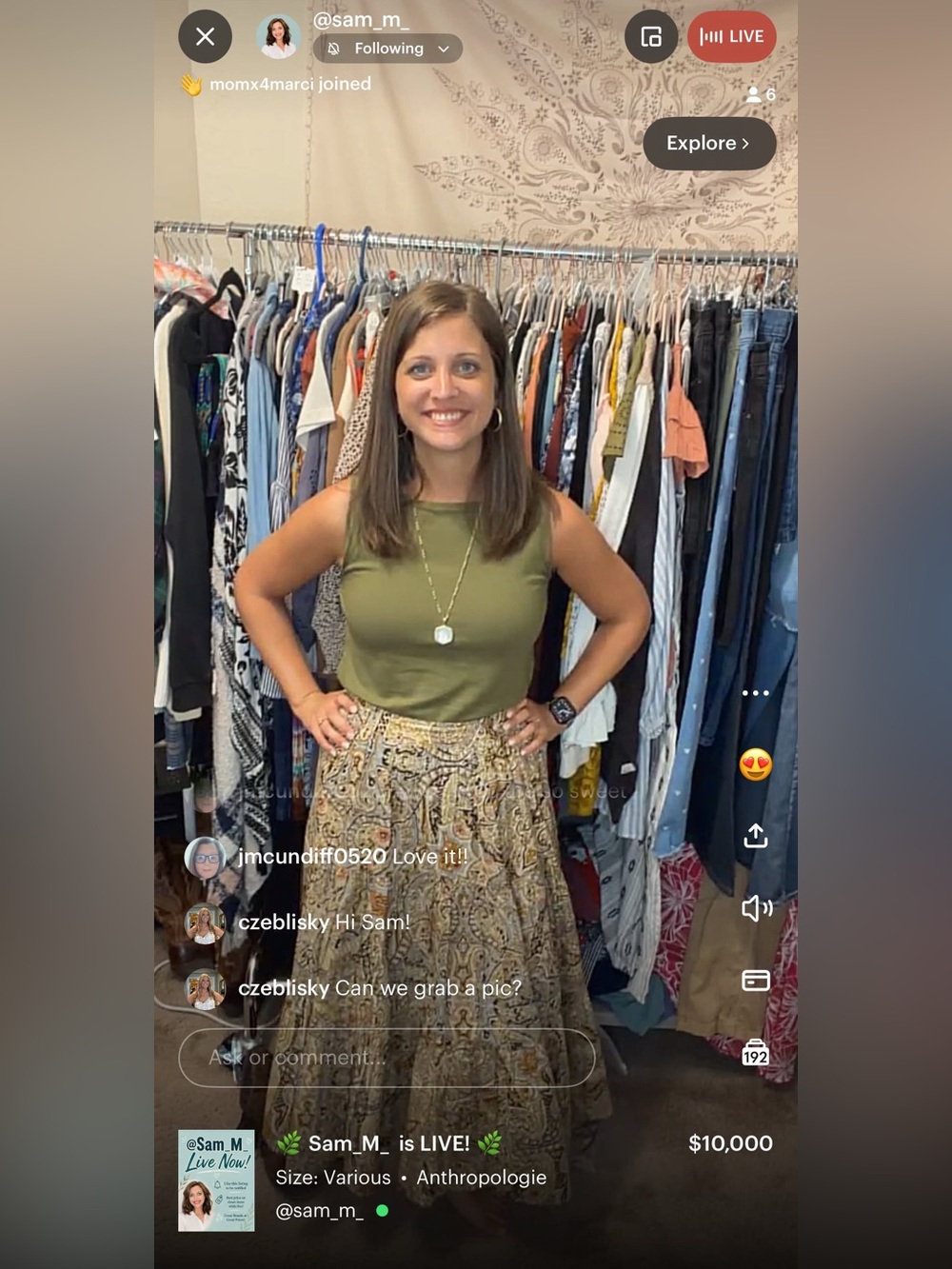 🌿 Sam_M_ is LIVE! 🌿
Please Like ♥️ to know when I go live! - Picture 3 of 12